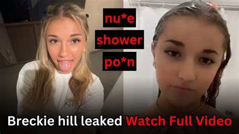 Breckie Hill Fully Nude Shower Video Leaked